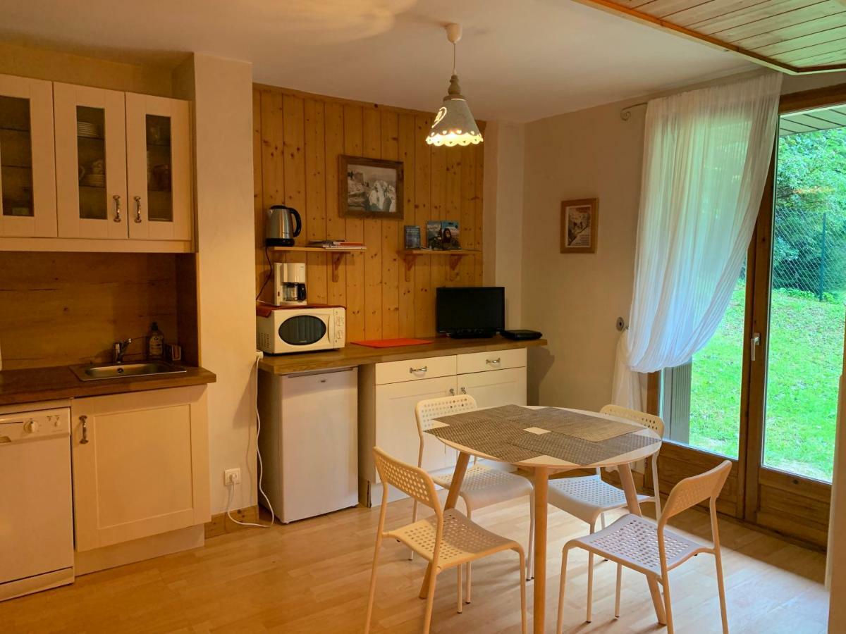 Chamonix Studio Jardin Экстерьер фото
